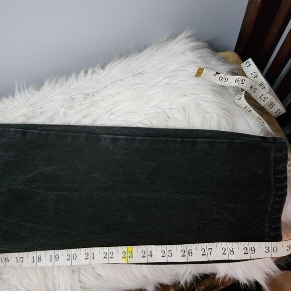 Levi's 551 relaxed fit tapered leg 8 medium denim black work pants - Picture 6 of 6